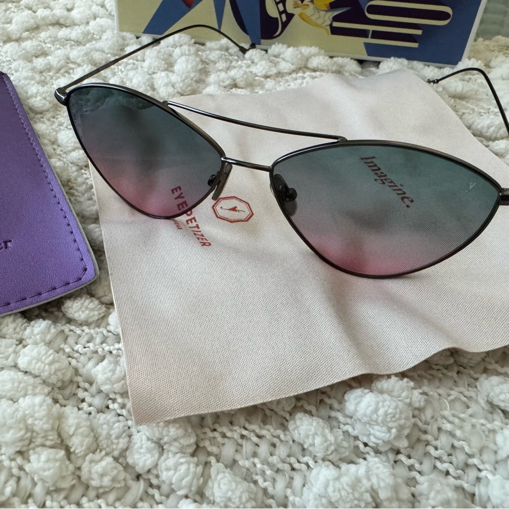 Eyepetizer Ambre C.3-20 Lightweight Metal Frame Sunglasses With Ombre Lenses